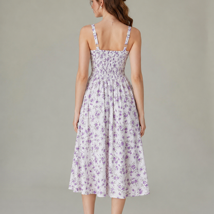 Women's floral print midi dress