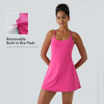 🔥Last day promotion🔥Plush Backless Active Dress-Easy Peezy Edition