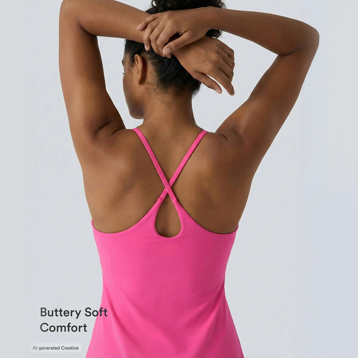 🔥Last day promotion🔥Plush Backless Active Dress-Easy Peezy Edition